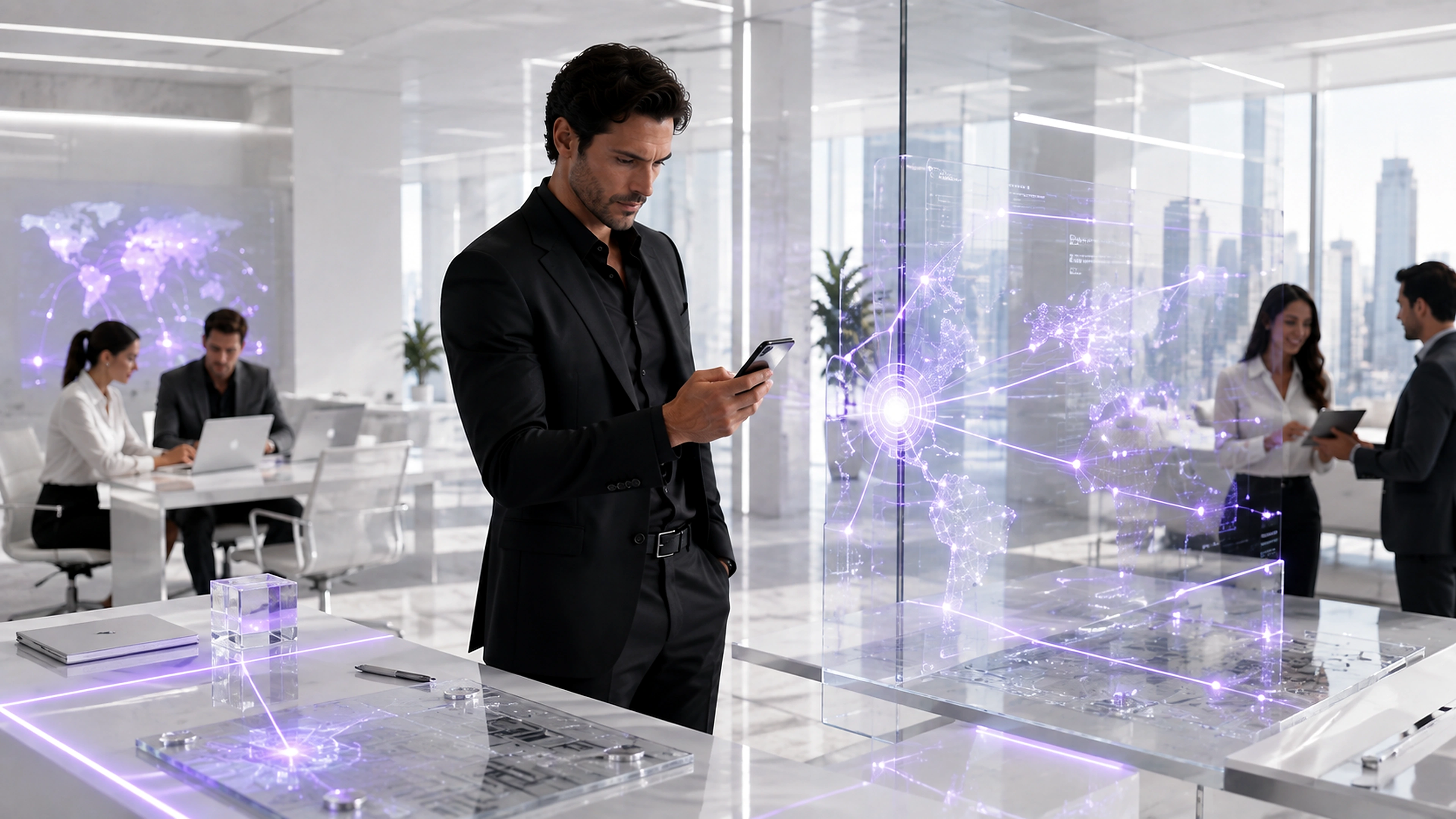 The founder activating a connected digital business infrastructure